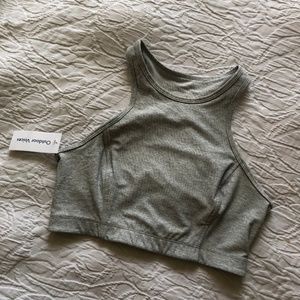 NWT Outdoor Voices High Neck Athena Crop Top - M